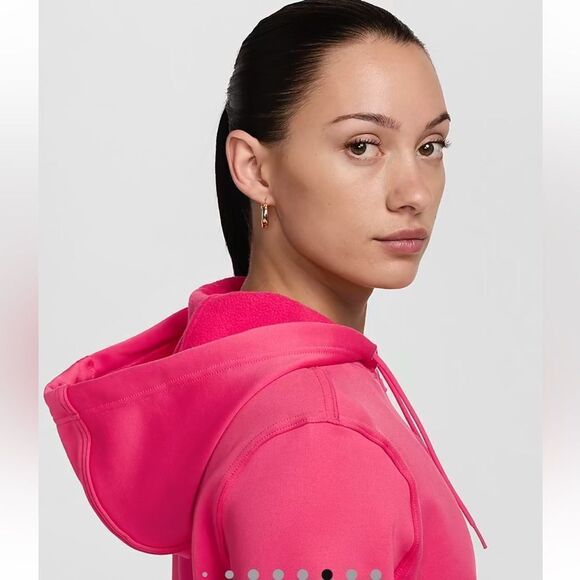 Nike Therma-FIT One Women's Full-Zip Hoodie in Aster Pink! - Picture 5 of 8